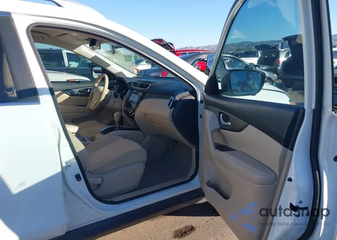 2015 Nissan Rogue Sv z USA, uszkodzony, nr VIN KNMAT2MT0FP591782